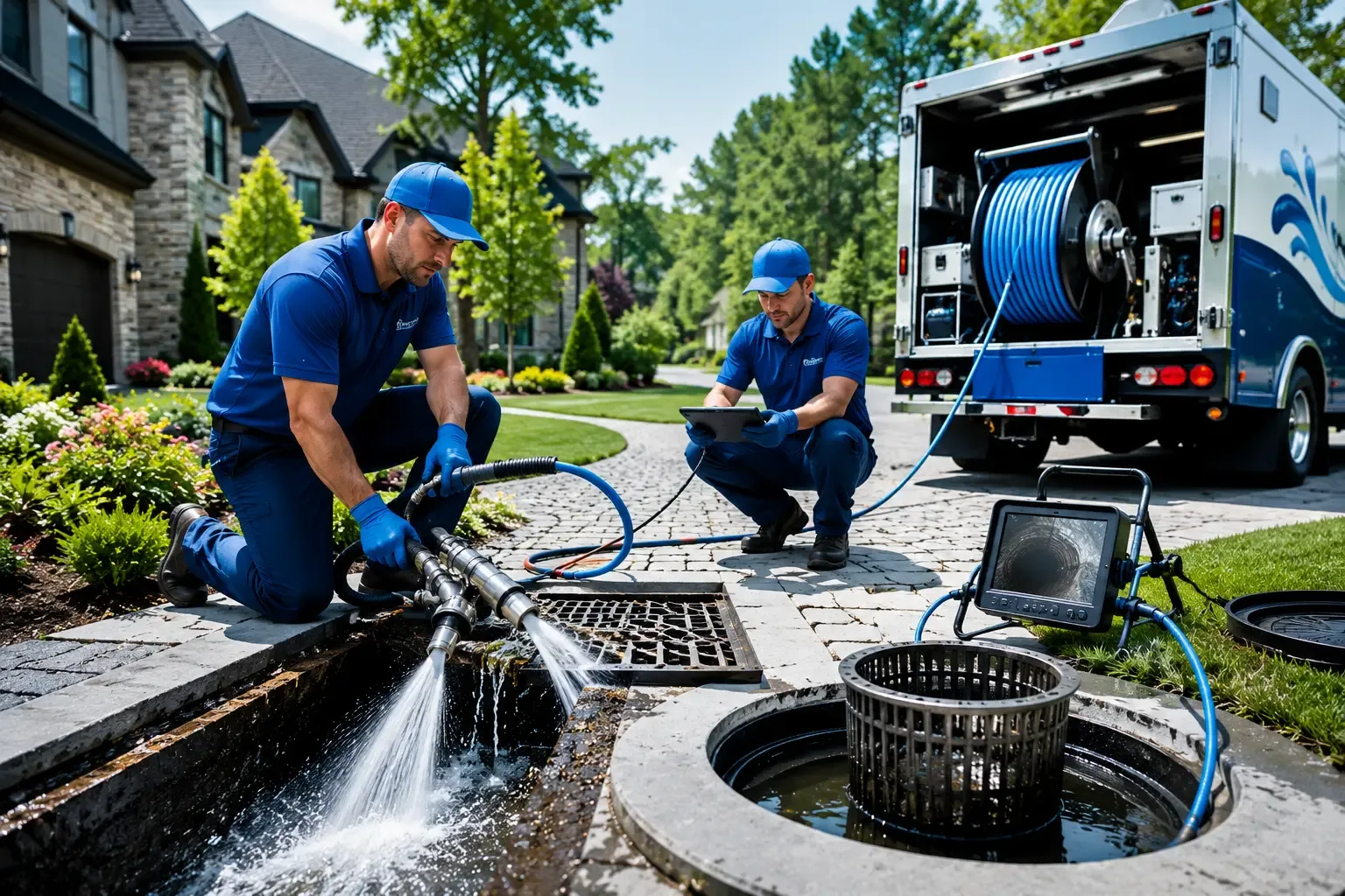 Local outdoor drain cleaning professionals in Kingston, OK